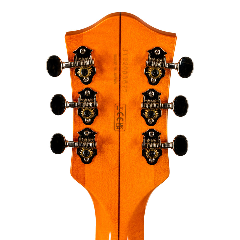 Gretsch G6120T-59 VS Edition '59 Chet Atkins Hollow Body Guitar with Bigsby, Vintage Orange Stain Lacquer