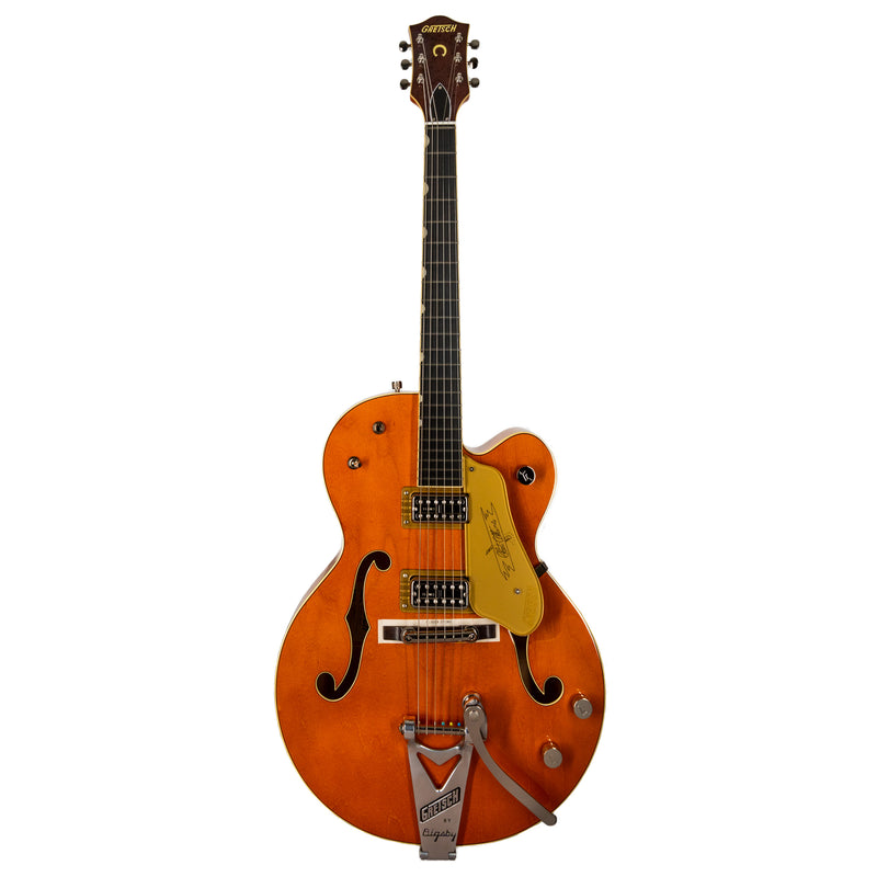 Gretsch G6120T-59 VS Edition '59 Chet Atkins Hollow Body Guitar with Bigsby, Vintage Orange Stain Lacquer