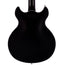 Harmony Factory Special Comet Electric Guitar, Space Black with MONO Case