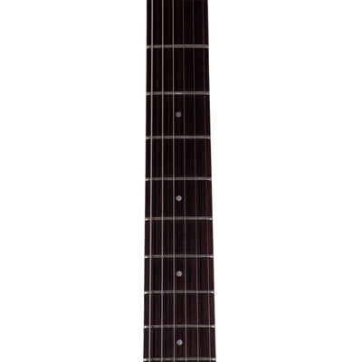 Harmony Factory Special Comet Electric Guitar, Space Black with MONO Case