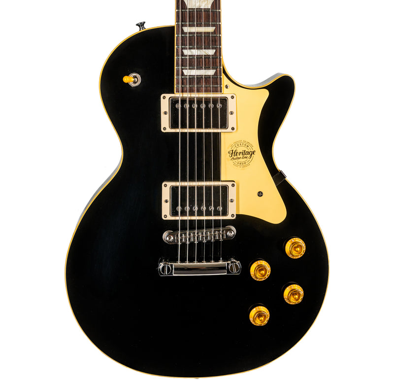 Heritage Custom Shop Core Collection Limited H-150 Electric Guitar, Ebony Finish