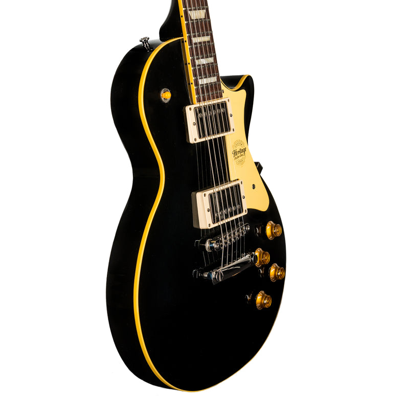 Heritage Custom Shop Core Collection Limited H-150 Electric Guitar, Ebony Finish