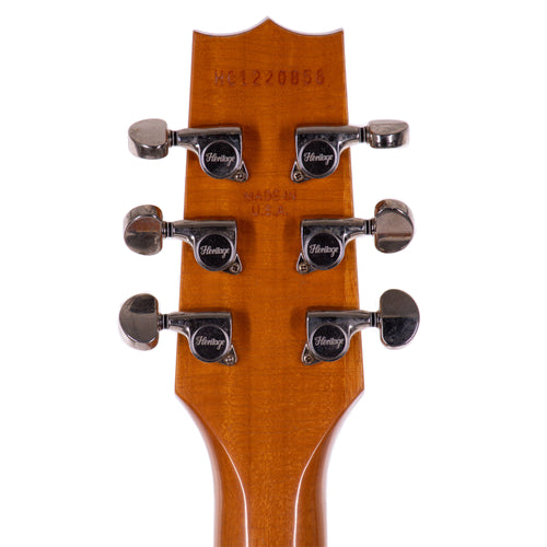 Heritage Custom Shop Core Collection H-150 Plain Top Artisan Aged Electric Guitar, Antique Pelham Blue