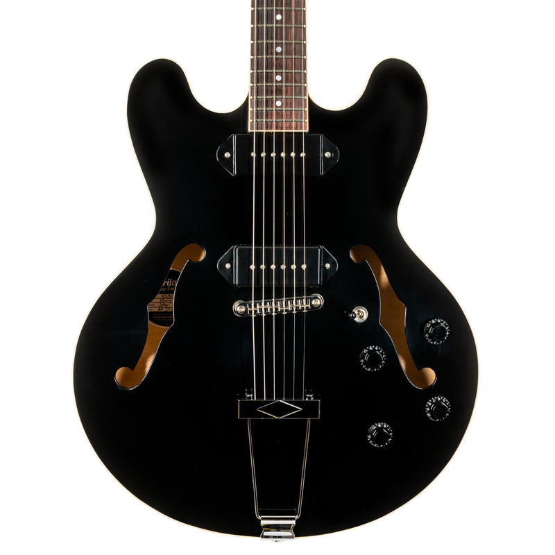 Heritage Standard H-530 Hollow Body Electric Guitar, Ebony Finish, Limited