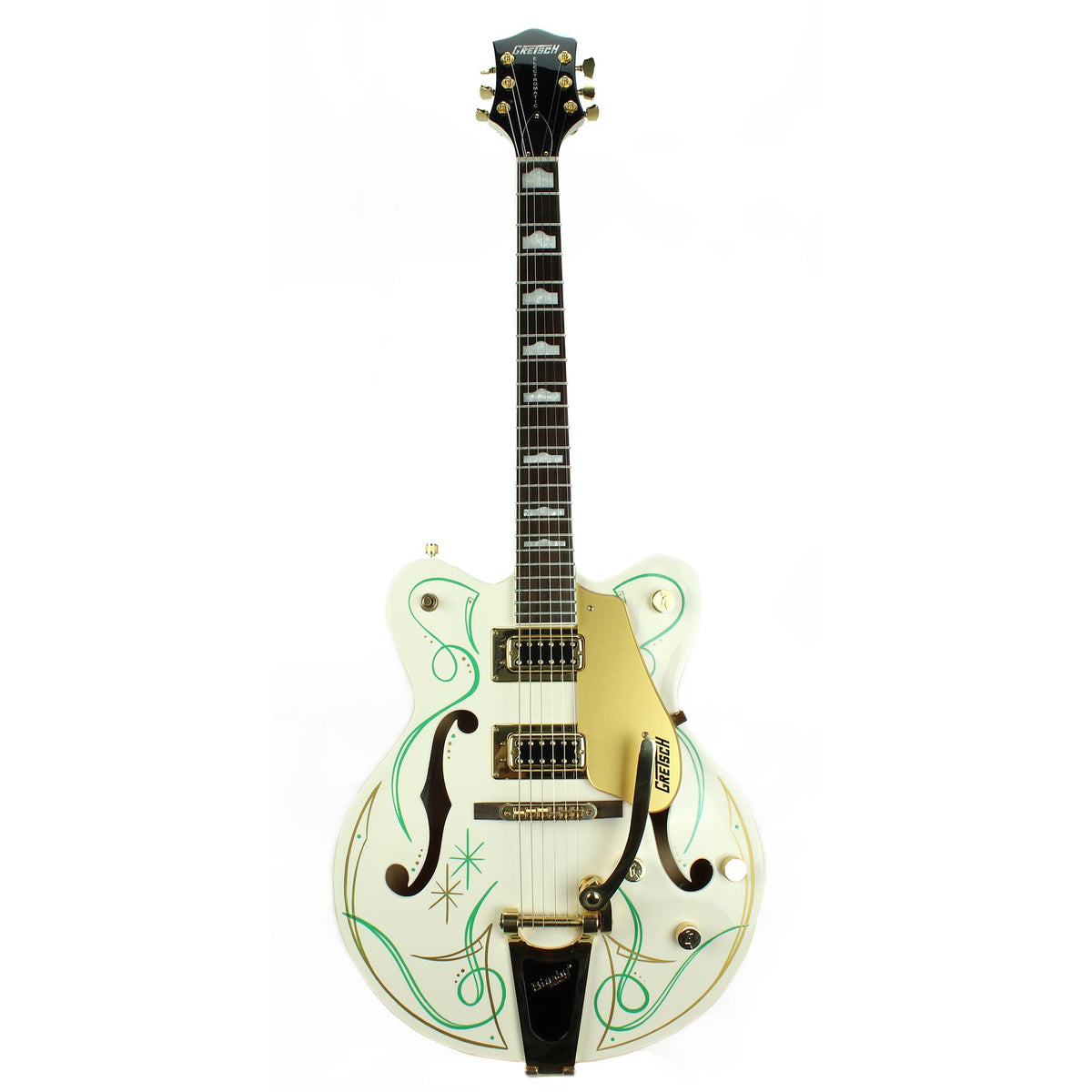 Gretsch G5422T Electromatic Hot Rod Walt - White/Pinstripe - Used