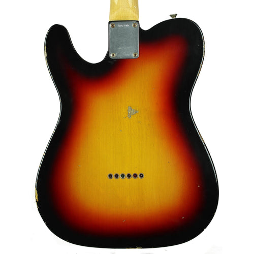 Fender Custom Shop '63 Telecaster Relic - 3 Tone Sunburst - Used