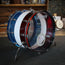 Ludwig 1970's Bicentennial 4 Piece Drum Kit With Bags - Used