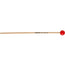 Innovative Medium Soft Xylophone / Glockenspiel Mallets - 1-1/8" Red - Rattan