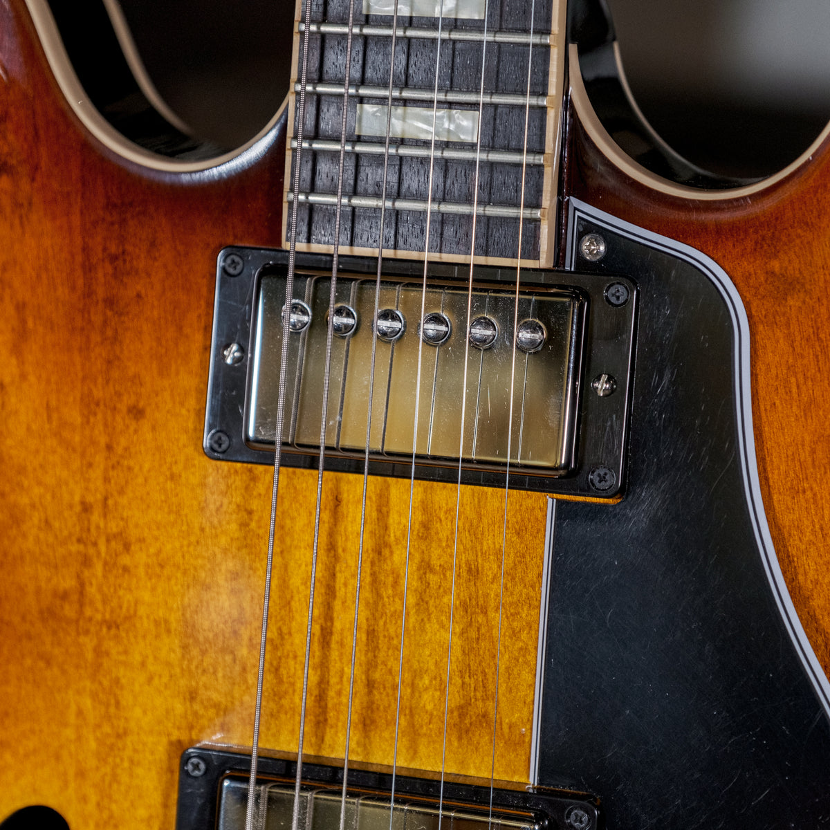 Gibson 2016 Memphis ES-335 Block, Faded Lightburst With OHSC - Used