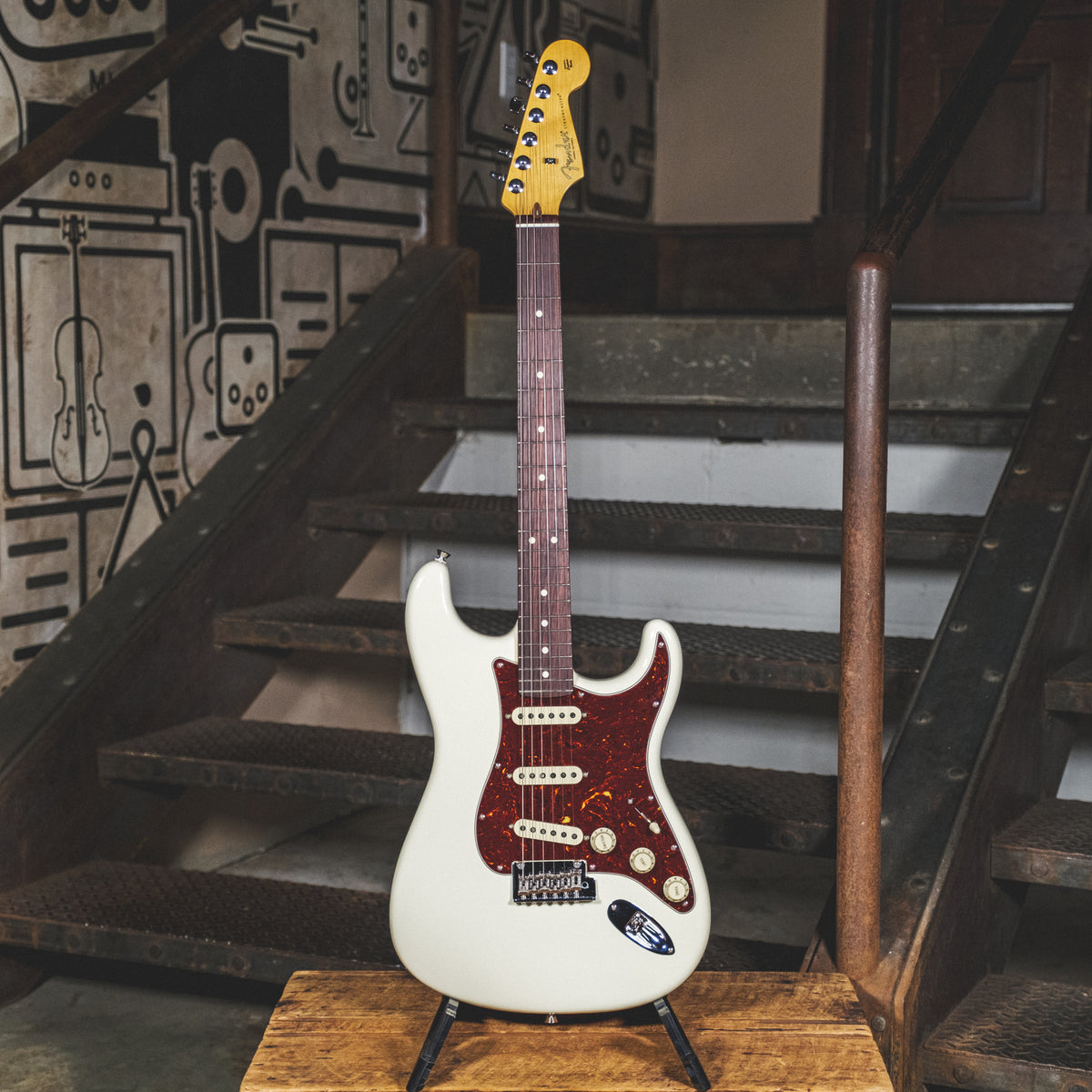 Fender 2020 American Professional II Stratocaster Olympic White With OHSC - Used