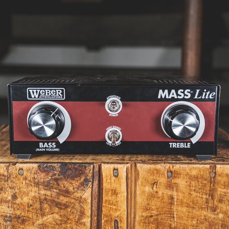 volume attenuator pedal Weber Mass Lite Attenuator
