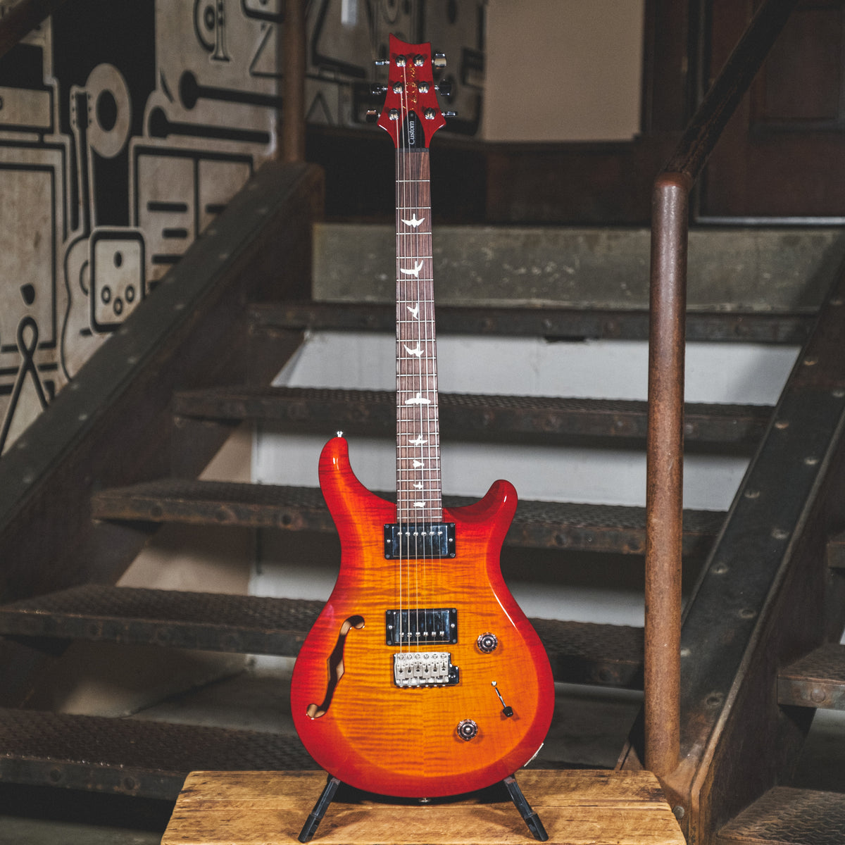 PRS 2015 Custom 22 S2 Violin Burst With OGB - Used