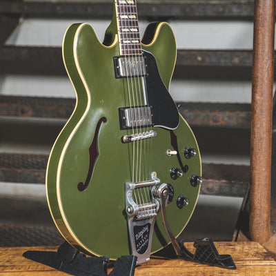 Gibson 2016 1964 ES-345 Olive Drab With Bigsby And OHSC - Used