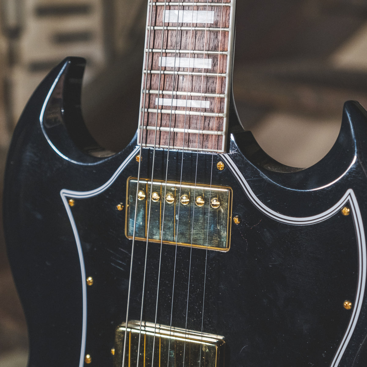 Gibson 2020 Ebony Kirk Douglas Signature SG With OHSC - Used