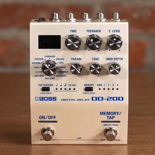 boss dd-200 digital delay pedal Boss DD-200 Digital Delay