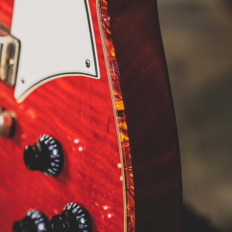 Fano Alt De Facto RB6 Thinline Red With OHSC - Used