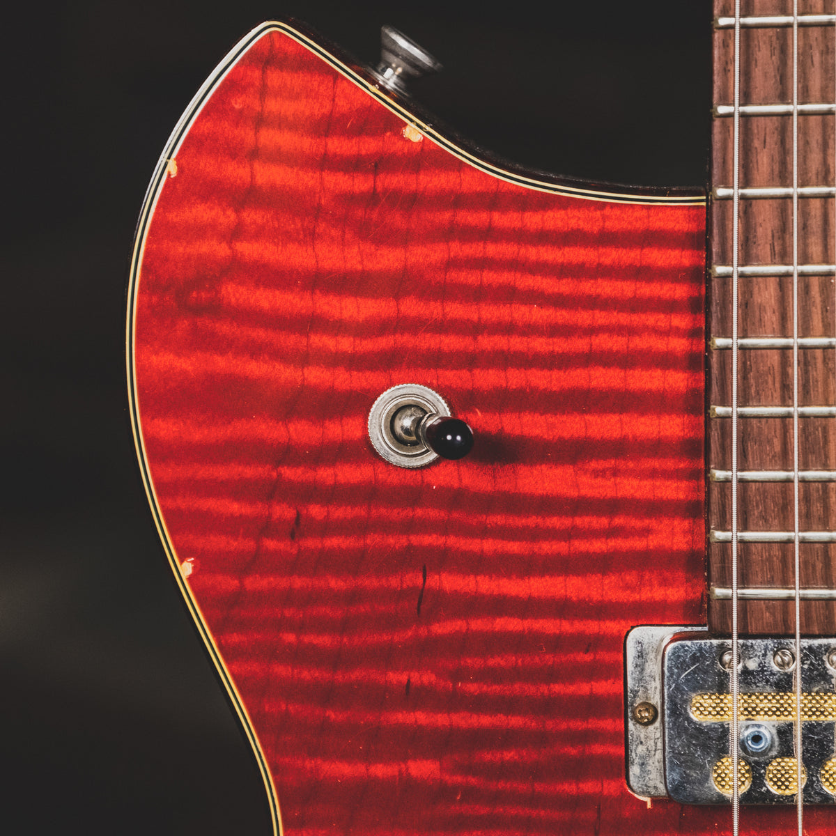 Fano Alt De Facto RB6 Thinline Red With OHSC - Used