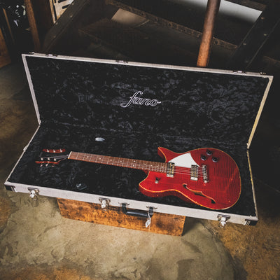 Fano Alt De Facto RB6 Thinline Red With OHSC - Used