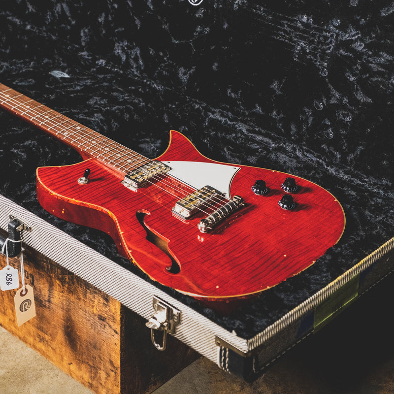 Fano Alt De Facto RB6 Thinline Red With OHSC - Used
