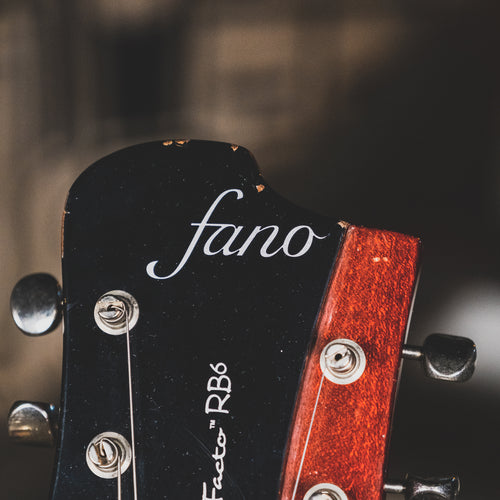 Fano Alt De Facto RB6 Thinline Red With OHSC - Used