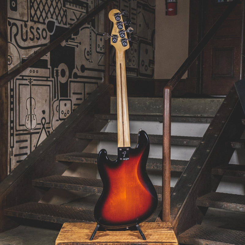 Fender 2020 Player V Jazz Bass, 3 Tone Sunburst - Used