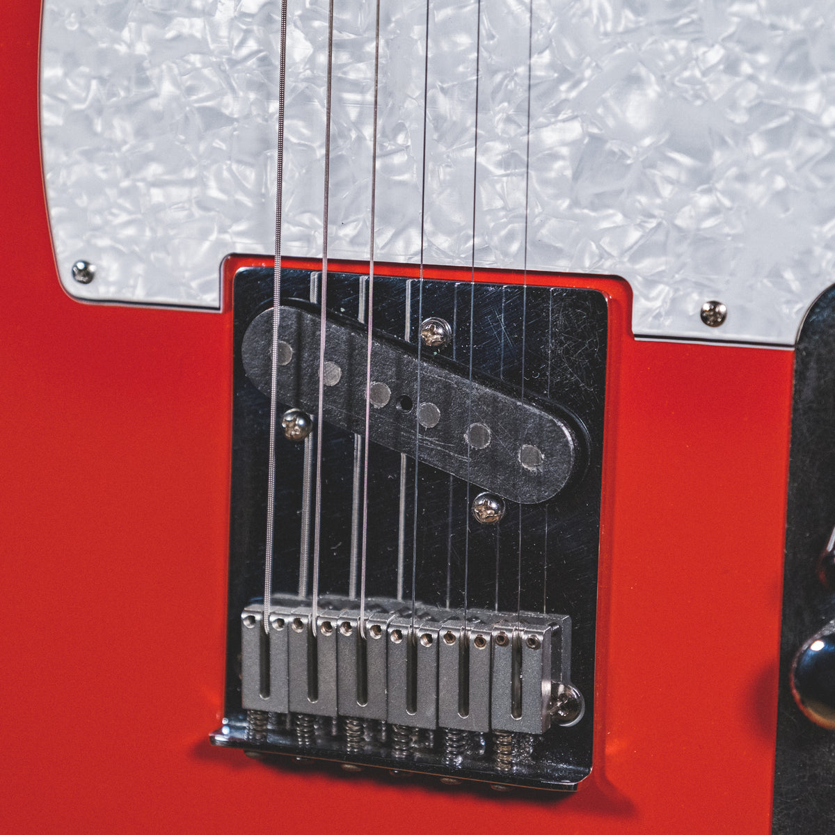 Fender 1995 American Standard Telecaster, Dakota Red With HSC - Used