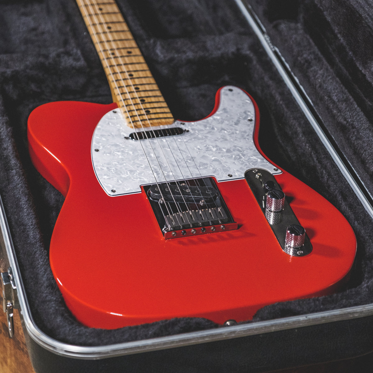 Fender 1995 American Standard Telecaster, Dakota Red With HSC - Used