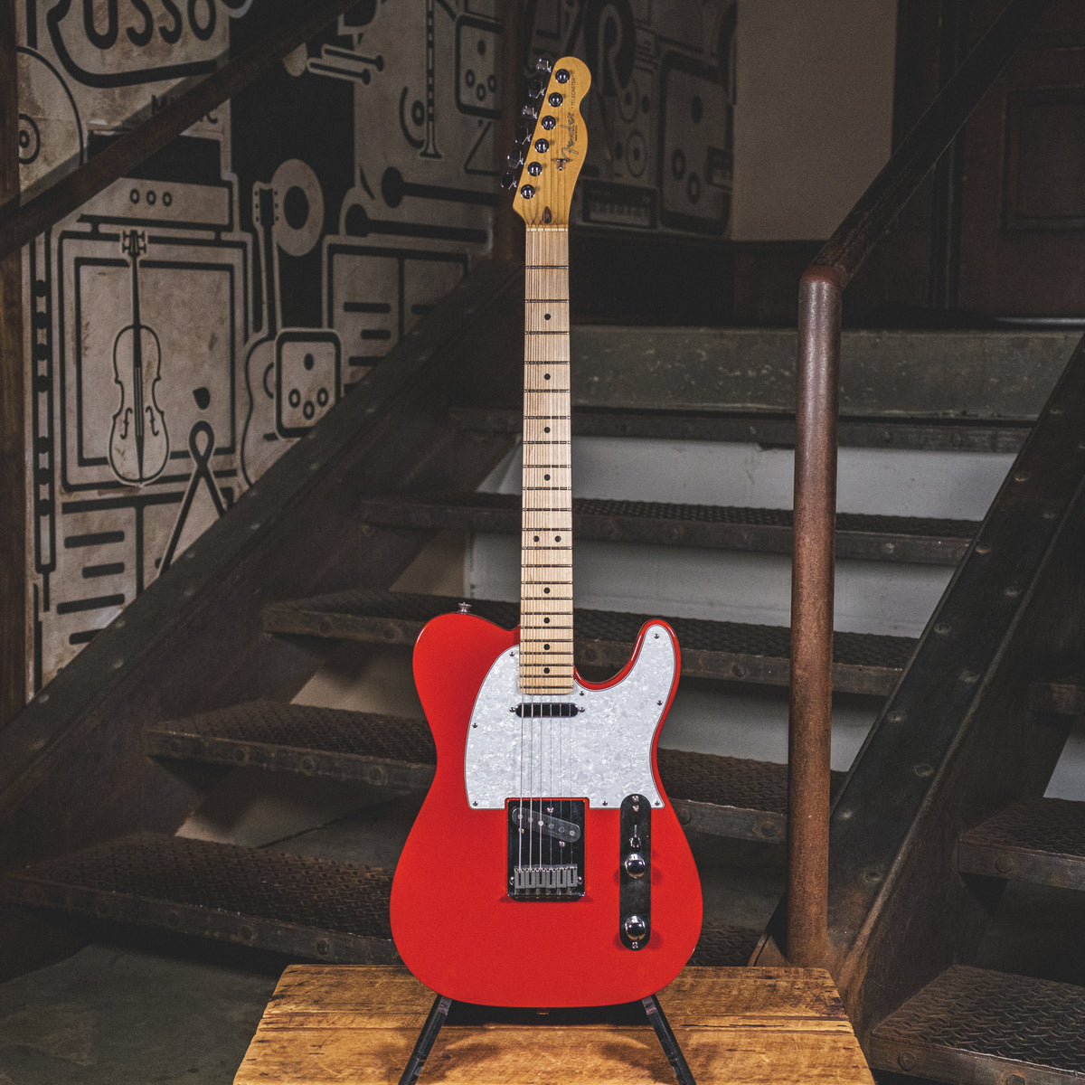Fender 1995 American Standard Telecaster, Dakota Red With HSC - Used