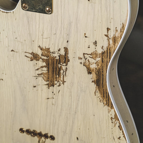 Fender Custom Shop 2021 '50s Custom Telecaster Heavy Relic, Vintage Blonde With OHSC - Used
