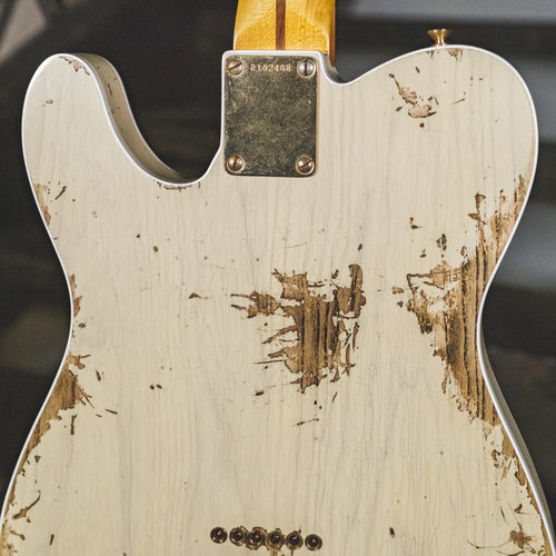 Fender Custom Shop 2021 '50s Custom Telecaster Heavy Relic, Vintage Blonde With OHSC - Used