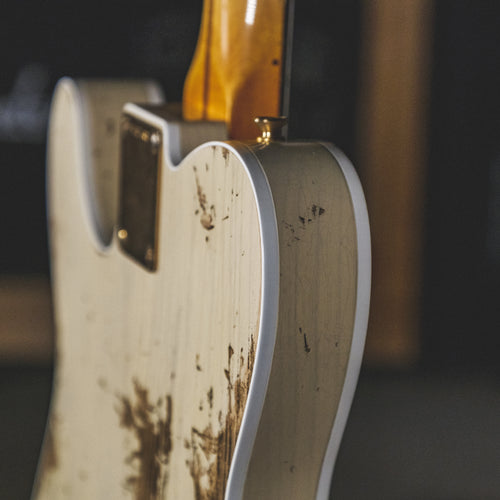 Fender Custom Shop 2021 '50s Custom Telecaster Heavy Relic, Vintage Blonde With OHSC - Used