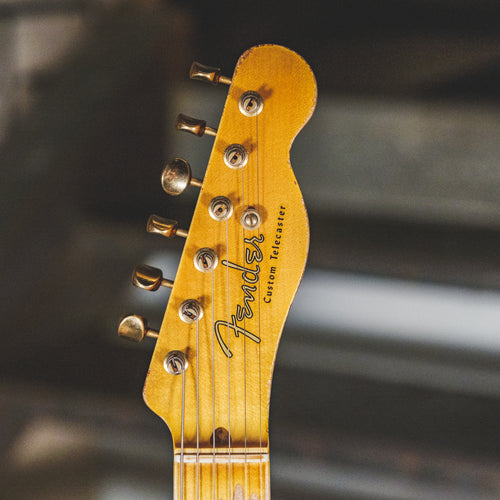 Fender Custom Shop 2021 '50s Custom Telecaster Heavy Relic, Vintage Blonde With OHSC - Used