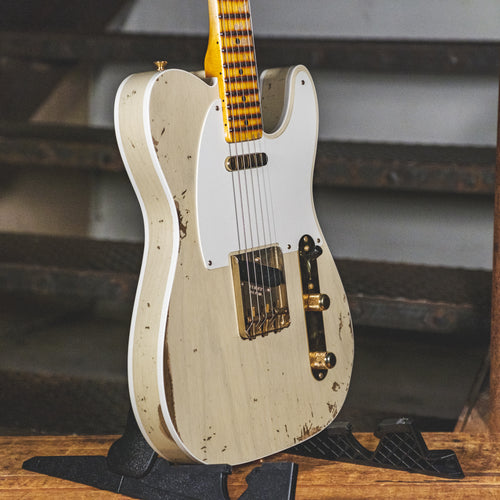Fender Custom Shop 2021 '50s Custom Telecaster Heavy Relic, Vintage Blonde With OHSC - Used
