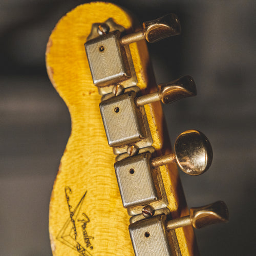Fender Custom Shop 2021 '50s Custom Telecaster Heavy Relic, Vintage Blonde With OHSC - Used