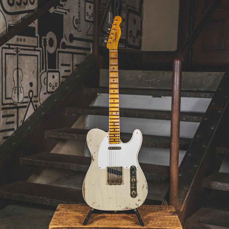 Fender Custom Shop 2021 '50s Custom Telecaster Heavy Relic, Vintage Blonde With OHSC - Used