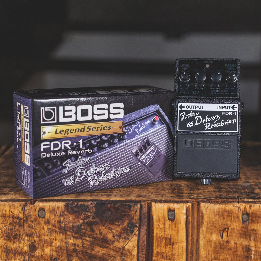 boss 65 deluxe reverb pedal Boss FDR-1 '65 Deluxe Reverb