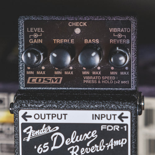 boss fender 65 deluxe reverb pedal review Boss FDR-1 '65 Deluxe Reverb