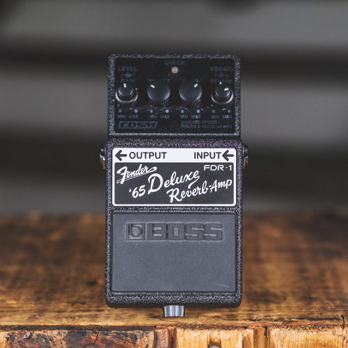 fender reverb boss pedal Boss FDR-1 '65 Deluxe Reverb