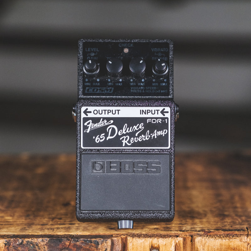 boss 65 deluxe reverb pedal Boss FDR-1 '65 Deluxe Reverb