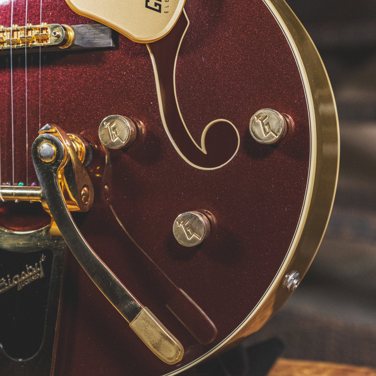 Gretsch 2018 G5420TG Electromatic LTD 135th Dark Cherry Metallic/Casino Gold With OHSC - Used