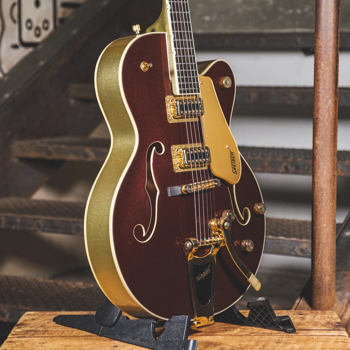Gretsch 2018 G5420TG Electromatic LTD 135th Dark Cherry Metallic/Casino Gold With OHSC - Used