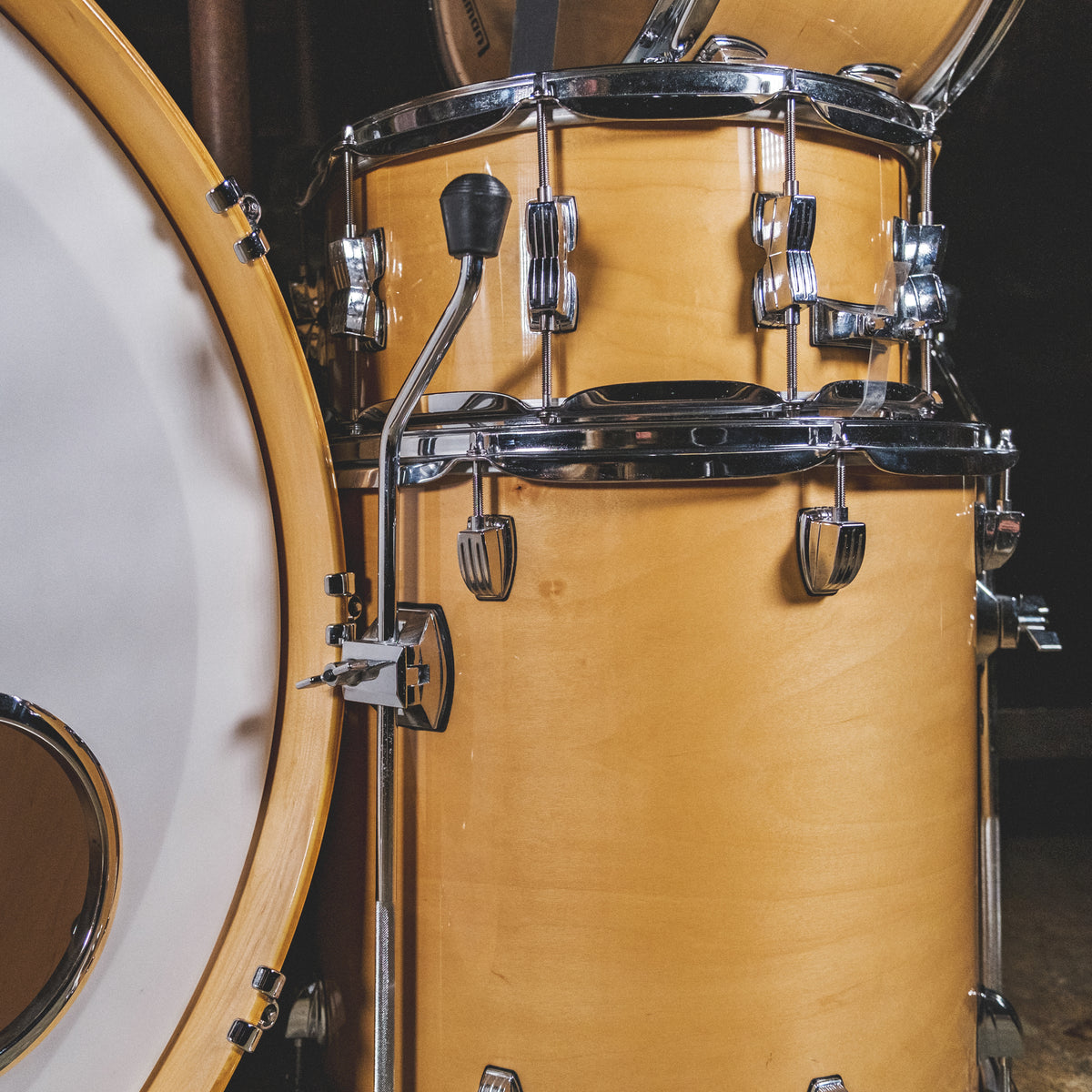 Ludwig Centennial Maple Drum Set, Natural - Used