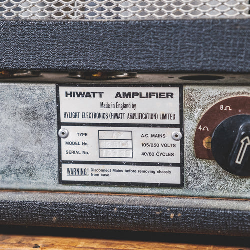 Hiwatt 1979 Custom 50 DR504 - Used