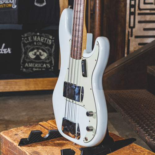 Fender American Vintage Reissue '63 Precision Bass, Sonic Blue With OHSC - Used