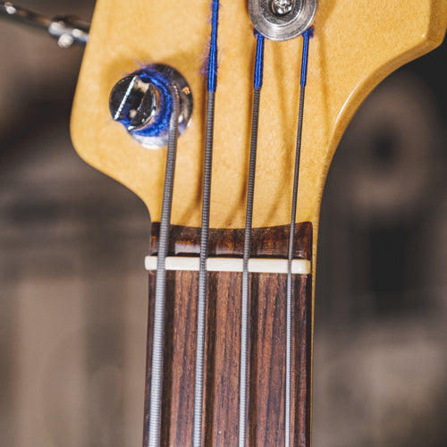 Fender American Vintage Reissue '63 Precision Bass, Sonic Blue With OHSC - Used