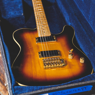 Schecter 1980s USA PT Sunburst With OHSC - Used