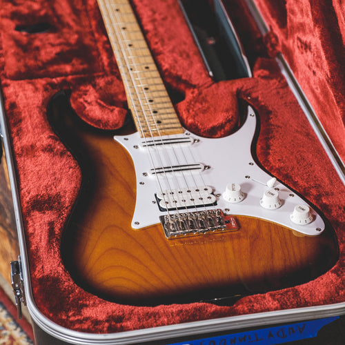 Ibanez 2011 Andy Timmons Prestige Signature Sunburst With OHSC - Used