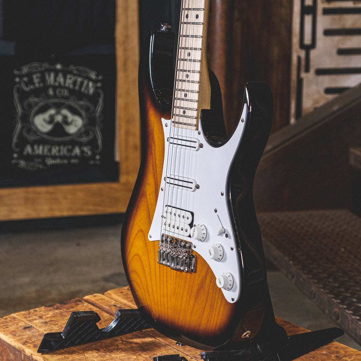 Ibanez 2011 Andy Timmons Prestige Signature Sunburst With OHSC - Used