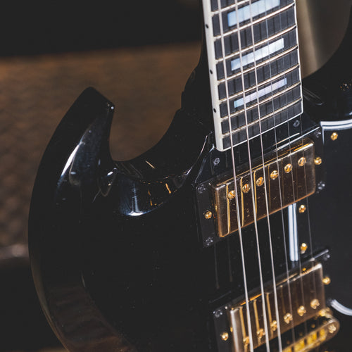 Gibson Custom Shop 2018 SG Custom Ebony With OHSC - Used