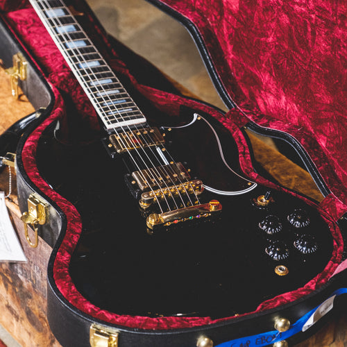 Gibson Custom Shop 2018 SG Custom Ebony With OHSC - Used